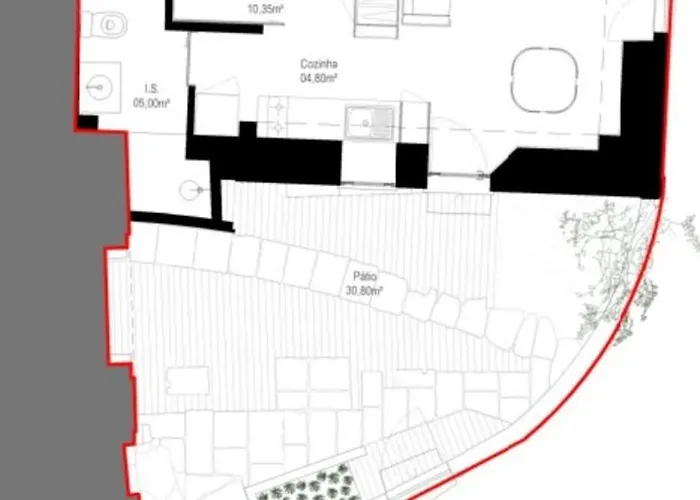 Acolhedor No Centro Da Cidade, Com Patio Privado.