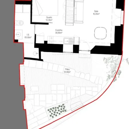 Acolhedor No Centro Da Cidade, Com Patio Privado.